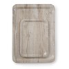 Dienblad van melamine met hout bedrukking  AmerBox  Hout  370x530mm