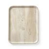Dienblad van melamine met hout bedrukking  AmerBox  Hout licht  330x430mm