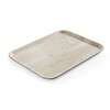 Dienblad van melamine met hout bedrukking  AmerBox  Hout licht  330x430mm