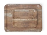 Dienblad van melamine met hout bedrukking  AmerBox  Hout licht  330x430mm