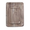 Dienblad van melamine met hout bedrukking  AmerBox  Hout licht  330x430mm