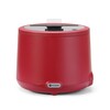 Soepketel UNIQ  HENDI  designed by Robert Bronwasser  8L  Rood  230V/500W   365x H 325mm