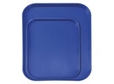 Plateaux fastfood petit  AmerBox  Gris clair  265x345x H 20mm