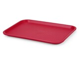 Plateaux fastfood moyen  AmerBox  Rouge  305x415x H 20mm