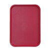 Plateaux fastfood moyen  AmerBox  Rouge  305x415x H 20mm