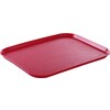 Plateaux fastfood grand  AmerBox  Rouge  350x450x H 20mm