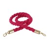 Afzetkoord  HENDI  rood met gepolijste haak  Rood   L 1500mm