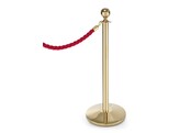 Afzetkoord  HENDI  rood met gepolijste haak  Rood   L 1500mm
