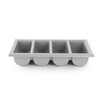 Bac a couverts  HENDI  Gris clair  530x325x H 100mm