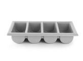 Bac a couverts  HENDI  Gris clair  530x325x H 100mm