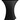 Housse pour mange-debout - rond  HENDI  Kitchen Line  811047  810958  Noir   850x H 1150mm