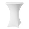 Statafelhoes  rond  HENDI  Kitchen Line  811047  810958  Wit   850x H 1150mm