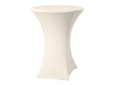 Statafelhoes  rond  HENDI  Kitchen Line  811047  810958  Wit   850x H 1150mm