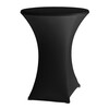 Housse de table  ronde  HENDI  Kitchen Line  811047  810958  Noir   850x H 1150mm