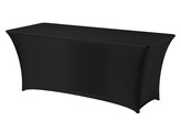 Housse de table rectangulaire  HENDI  Kitchen Line  810910   810897  Noir  1830x760x H 730mm