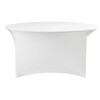 Housse de table rond  HENDI  Kitchen Line  817407  Blanc   1800x H 760mm