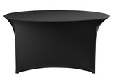 Housse de table rond  HENDI  Kitchen Line  817407  Blanc   1800x H 760mm