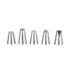 Set de douilles de decoration fleurs   petales  HENDI