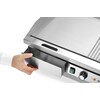 Bakplaat  half vlak  half geribbeld  HENDI  Budget Line  400V/4400W  720x460x H 241mm