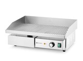 Bakplaat geribbeld  HENDI  Budget Line  230V/3000W  550x430x H 240mm