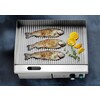 Bakplaat geribbeld  HENDI  Budget Line  230V/3000W  550x430x H 240mm