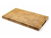 Planche de presentation en chene  bois de bout  HENDI  530x325x H 35mm