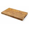Planche de presentation en chene  bois de bout  HENDI  530x325x H 35mm