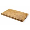 Planche de presentation en chene  bois de bout  HENDI  325x265x H 30mm