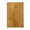 Eiken serveerplank  HENDI  420x280x H 40mm