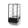 Koelvitrine met 3 schuine schappen  Arktic  300L  230V/480W  650x833x H 1460mm