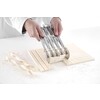 Rouleau multi-coupe avec 5 roulettes  HENDI  222x56x H 55mm