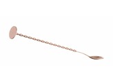 Cuillere a cocktail avec pilon  BarUp  Cuivre  280x35mm