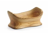 Decoratieve kom olijfhout  HENDI  300x190x H 110mm
