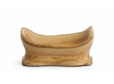 Bol decoratif en bois d olivier  HENDI  365x200x H 290mm