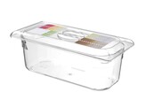 Bac a glace polycarbonate  HENDI  5L  Transparent  360x165x H 120mm