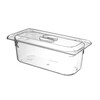 Bac a glace polycarbonate  HENDI  5L  Transparent  360x165x H 120mm