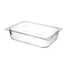 Bac a glace polycarbonate  HENDI  5L  Transparent  360x250x H 80mm