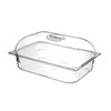 Bac a glace polycarbonate  HENDI  5L  Transparent  360x250x H 80mm