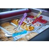 Spatule a glace avec manche en Tritan  HENDI  Rouge   L 260mm