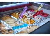 Spatule a glace avec manche en Tritan  HENDI  Jaune   L 260mm