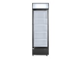 Armoire refrigeree avec caisson lumineux  porte simple  Arktic  254L  Noir  230V/250W  578x605x H 1980mm