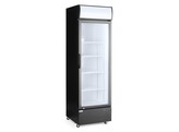 Armoire refrigeree avec caisson lumineux  porte simple  Arktic  254L  Noir  230V/250W  578x605x H 1980mm