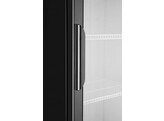 Armoire refrigeree avec caisson lumineux  porte simple  Arktic  254L  Noir  230V/250W  578x605x H 1980mm