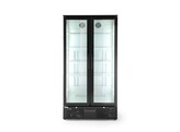 Backbar koelkast met dubbele deuren  Arktic  384L  Zwart  230V/365W  900x530x H 1820mm