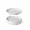 Assiette a bord haut Oslo  HENDI  Oslo  Blanc   240x H 26mm
