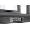 Arriere de bar avec portes coulissantes doubles  Arktic  158L  Noir  230V/160W  900x520x H 865mm
