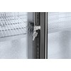 Arriere de bar avec portes coulissantes doubles  Arktic  158L  Noir  230V/160W  900x520x H 865mm