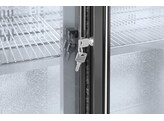 Arriere de bar avec portes coulissantes doubles  Arktic  158L  Noir  230V/160W  900x520x H 865mm