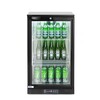 Arriere de bar simple porte   Arktic  86L  Noir  230V/120W  500x530x H 865mm