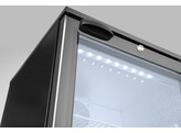 Arriere de bar simple porte   Arktic  86L  Noir  230V/120W  500x530x H 865mm